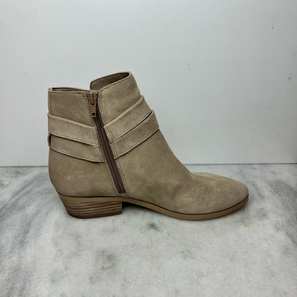 Guess Taupe Suede Ankle Booties - Picture 4 of 14